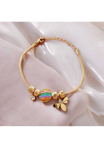 Charmlı Çelik Bileklik modelleri