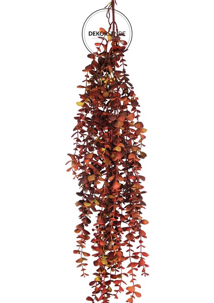 Yapay Okaliptus Sarkıt Demet Kırmızı 90 cm fiyatları