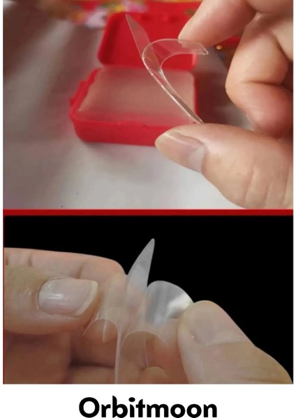 Premium Süper Güçlü Kolay Çıkarılabilir Yapışkan Çok Amaçlı 240 Parça Çift Taraflı Şeffaf Bant fiyatları