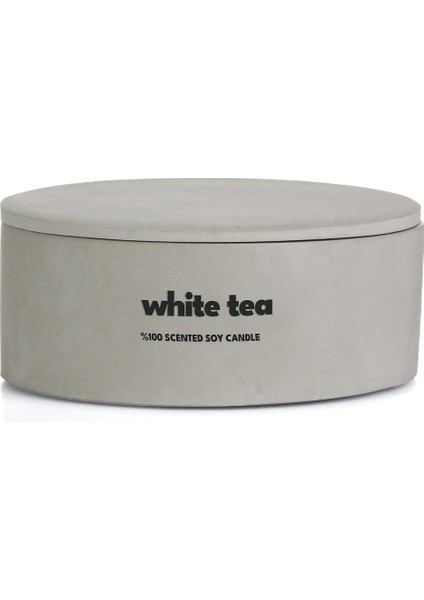 Dekoratif El Yapımı Yatay Mum : Çift Fitilli : Kokulu Soya Mum : White Tea fırsatları