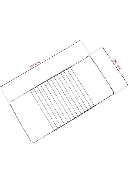 Ayarlanabilir Fırın Izgara Teli