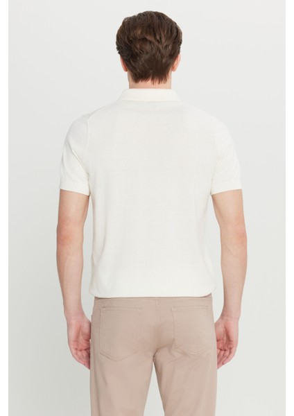 %100 Pamuk Standart Fit Normal Kesim Polo Yaka Triko Tişört indirimleri