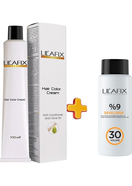 Tüp Boya 100 ml - 30 V Oksidan 60 ml 8.3 Bal Köpüğü