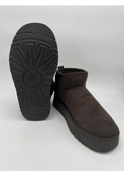 Kalın Tabanlı Içi Kürklü Kadın Bot indirimleri