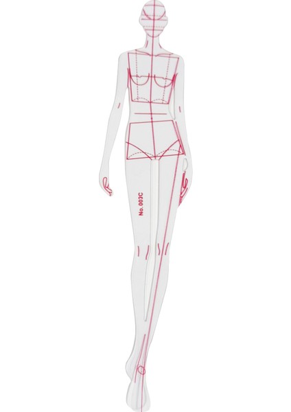 7’li Mini Moda Cetveli Seti – Kumaş Tasarımı, Konfeksiyon ve Prototip Çizim Şablonu indirimleri