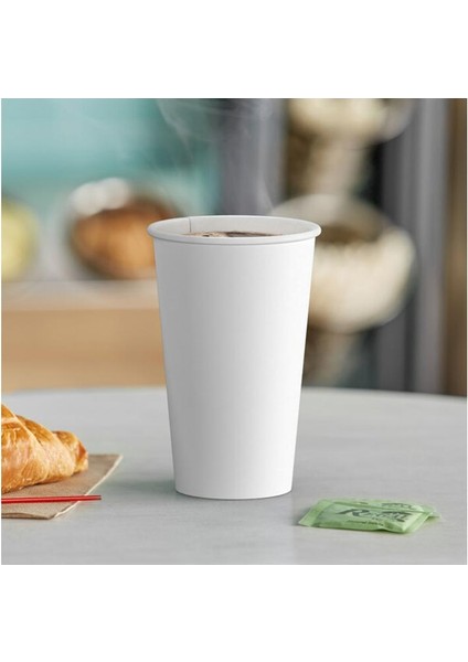 14 Oz Single Beyaz Karton Bardak 50’li fiyatları