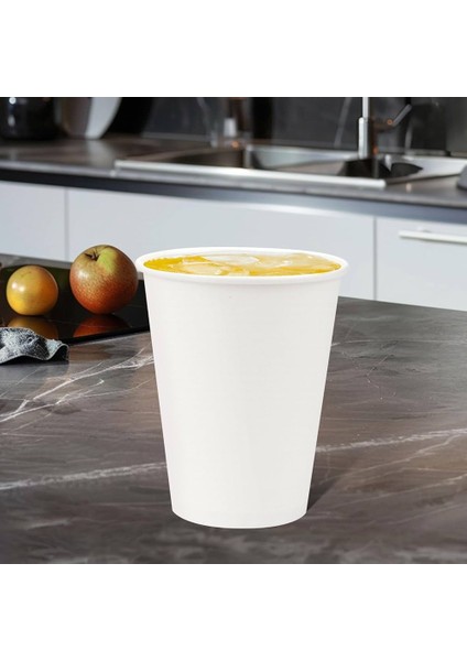 14 Oz Single Beyaz Karton Bardak 50’li fırsatları