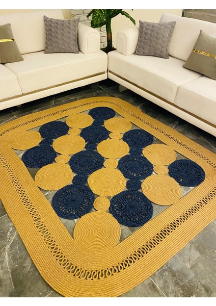 Jüt Kilim, Paspas, Mutfak Halısı, Banyo Paspası, Kilim, Halı, Oturma Odası Halısı, Balkon Paspası