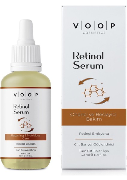 Retinol Serumu 30 ml Retinol Seramid ve Hyaluronik Asit İçeren Anti-Aging Cilt Yenileyici Türkiye Üretimi fırsatları