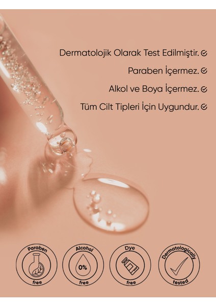 Retinol Serumu 30 ml Retinol Seramid ve Hyaluronik Asit İçeren Anti-Aging Cilt Yenileyici Türkiye Üretimi