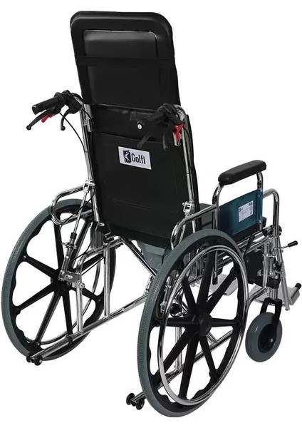 Golfi Çok Fonksiyonlu Tekerlekli Sandalye | Katlanabilir Banyo Uyumlu Dayanıklı Yapı G124 fırsatları