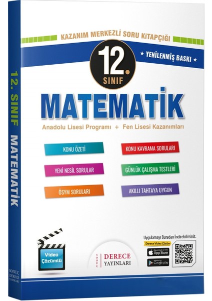 Sonuç Derece Yayınları 12.sınıf Matematik Modüler Set