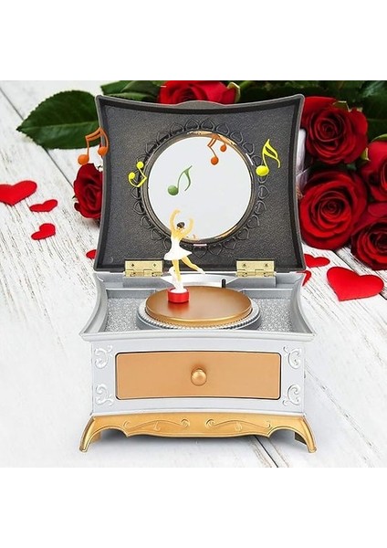 Dans Eden Kız Müzik Kutusu Balerin Dönen Müzik Kutusu N-48