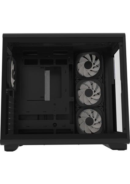 HC710 850W 80+ Bronze Argb Akvaryum Atx Mid Tower Siyah Gaming Kasa indirimleri