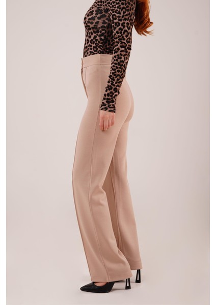 Ön Dikiş Detaylı Tek Düğme Taş Pantolon modelleri