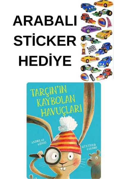 Arabalı Sticker Hediyeli - Tarçının Kaybolan Havuçları