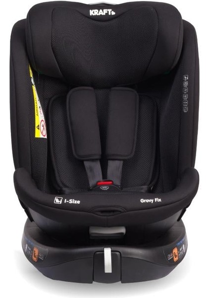 Grovy Fix I-Size 40-150 cm (0-36 Kg) Oto Koltuğu Siyah fırsatları