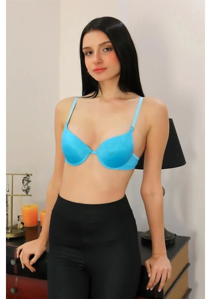 Kadın Destekli Balenli Sütyen Turkuaz fırsatları