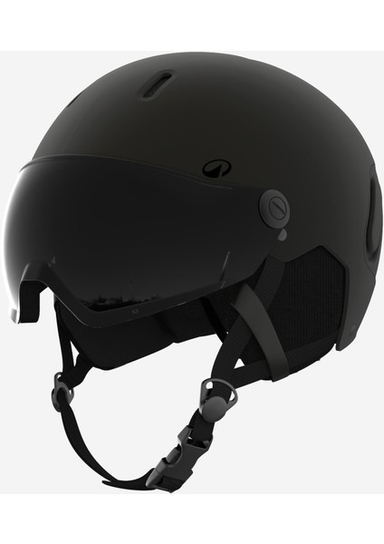 Wedze Yetişkin Vizörlü Kayak Kaskı - Siyah - Pst 150