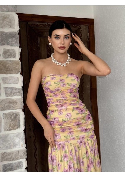 Talia Straplez Elbise indirimleri