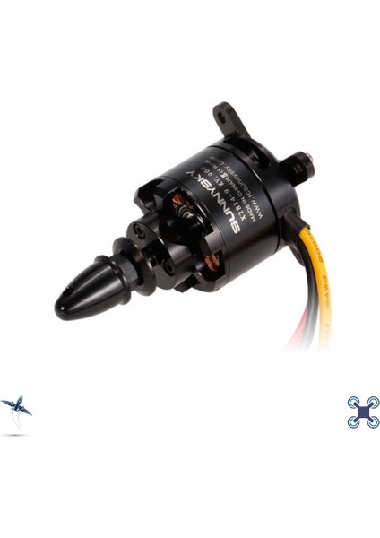 X2814 1250KV Brushless (Fırçasız) Drone-Uçak Motoru