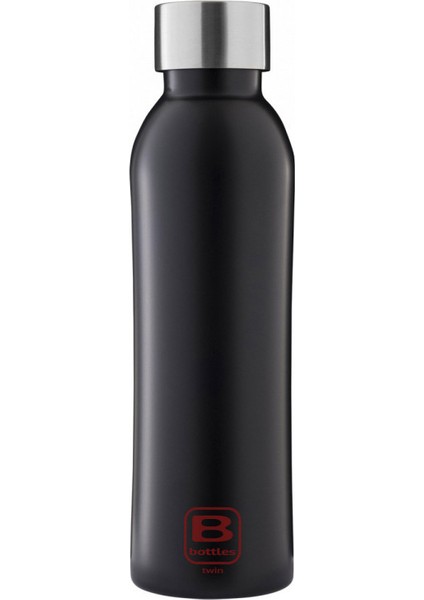 Paslanmaz Çelik Termos 350 ml Siyah Renk