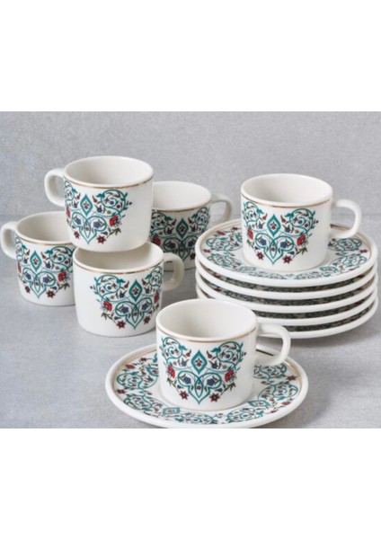 Mental 12 Parça Kahve Fincan Takımı 6575 modelleri