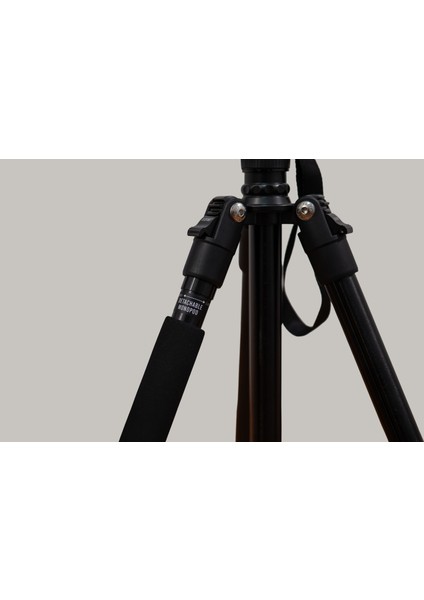 M6 Profesyonel Alüminyum Alaşım Taşıma Çantası Hediyeli 161 CM Dslr Tripod 12KG Taşıma Kapasiteli indirimleri