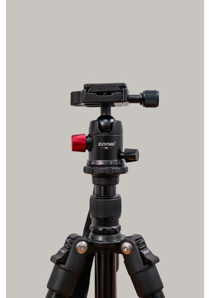 M6 Profesyonel Alüminyum Alaşım Taşıma Çantası Hediyeli 161 CM Dslr Tripod 12KG Taşıma Kapasiteli