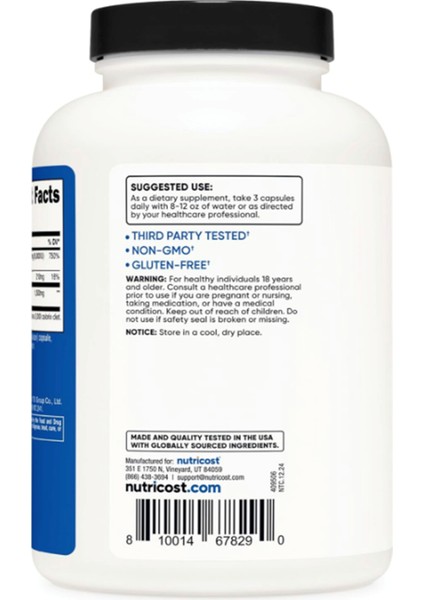 Hmb (1500MG) And Vitamin D3 (6000 Iu) Supplement - 240 Capsules indirimleri