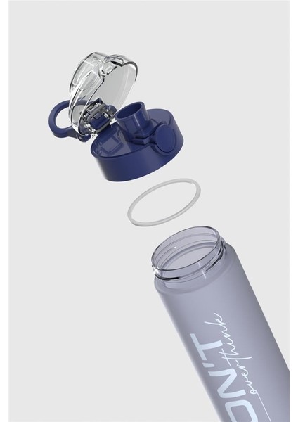 Saga Loop Yazı Desenli 630 ml Mat Tritan Matara 912137 Mavi fırsatları