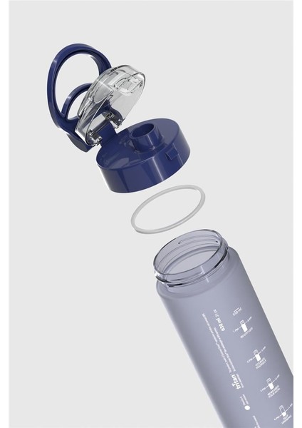 Atlas 630 ml Mat Tritan Matara 912113 Mavi fırsatları