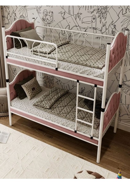 Argimo Melis Genç Çocuk Odası Metal Ranza ve Karyola