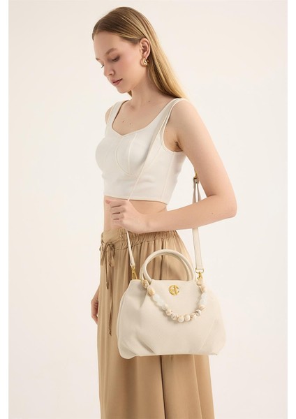 Pile Ağızlı Çanta