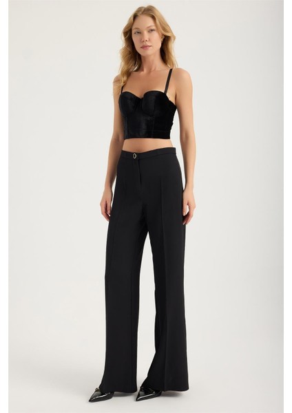 Yüksek Bel Geniş Kesim Pantolon fiyatları