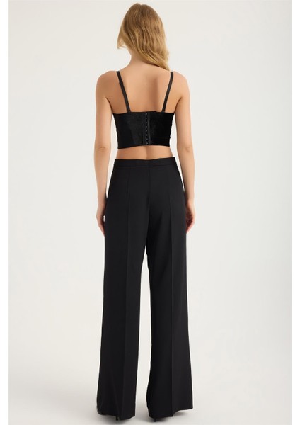 Yüksek Bel Geniş Kesim Pantolon indirimleri