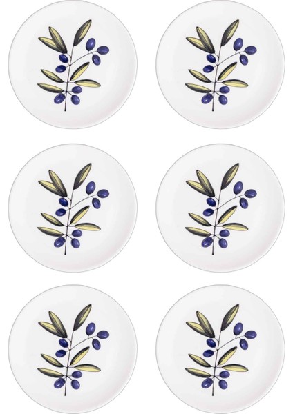 Olivos Servis Tabağı 6lı Set 26 cm OVS0003