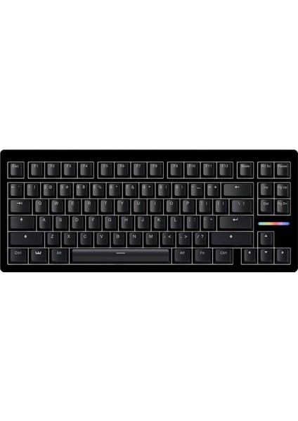 Wooting 80HE Lekker L60 Linear Manyetik Switch Gaming Klavye (WK5-US2-L60-BK1)