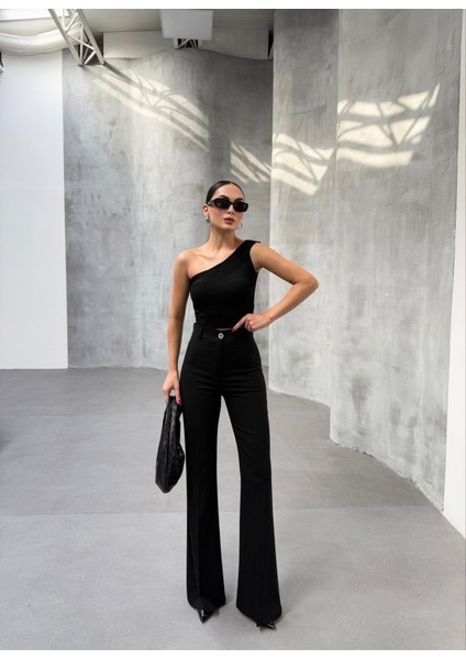 230 gr Poly Viscose Full Lycra Ispanyol Paça Pantolon