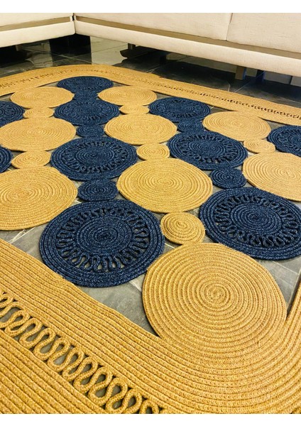 Jüt Kilim, Paspas, Mutfak Halısı, Banyo Paspası, Kilim, Halı, Oturma Odası Halısı, Balkon Paspası