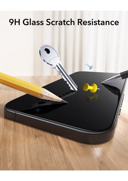 Apple iPhone 17 Pro Ultrafit Armorite 2 Adet Cam Ekran Koruyucu