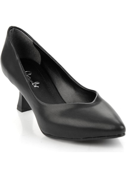 Siyah Kadın Klasik Topuklu Ayakkabı K01471060909 fiyatları
