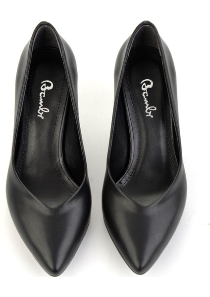 Siyah Kadın Klasik Topuklu Ayakkabı K01471060909 fırsatları
