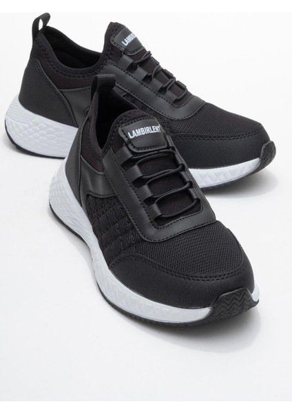 Kadın Anorak Spor Ayakkabı Siyah Beyaz
