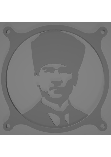 AYZPLUS3D 120MM Kasa Fanı Koruyucu Atatürk fiyatları