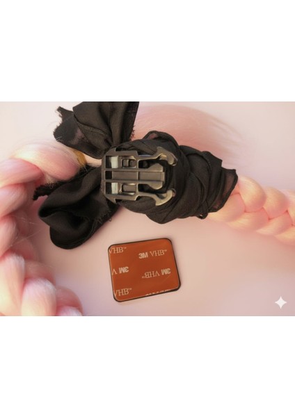 Gaia Ride Motopony Kadın 3m Örme Kask Saç Aksesuarı Şeker Pembe modelleri