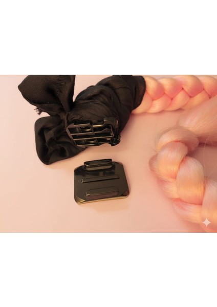 Gaia Ride Motopony Kadın 3m Örme Kask Saç Aksesuarı Şeker Pembe fırsatları