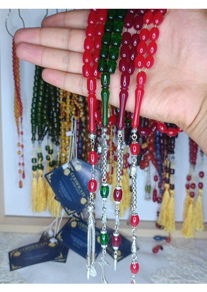 Bilal Albayrak Serisi Ateş ve Sıkma Kehribar Tesbih fiyatları