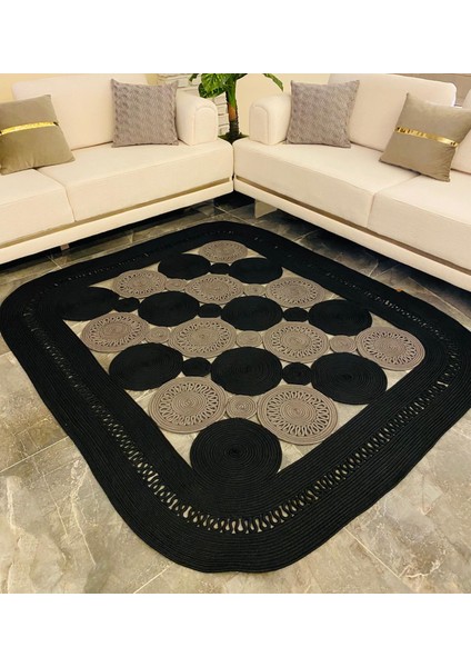 Jüt Kilim, Paspas, Mutfak Halısı, Banyo Paspası, Kilim, Halı, Oturma Odası Halısı, Balkon Paspası