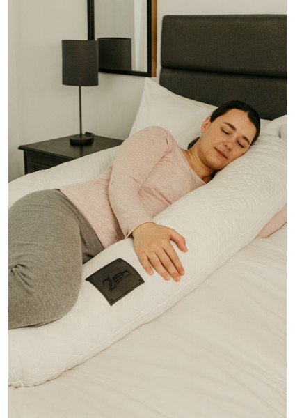 Huggle 5 Bölge Destekli Antibakteriyel Lucanta Yatak Kumaşlı Hamile Yastığı fırsatları